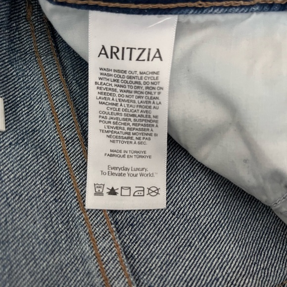 Denim forum Farrah High-Waist Blue Women's Jeans - Picture 7 of 8